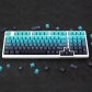 104+20 Gradient PBT Dye-subbed Keycaps Set Cherry Profile for Mechanical Gaming Keyboard